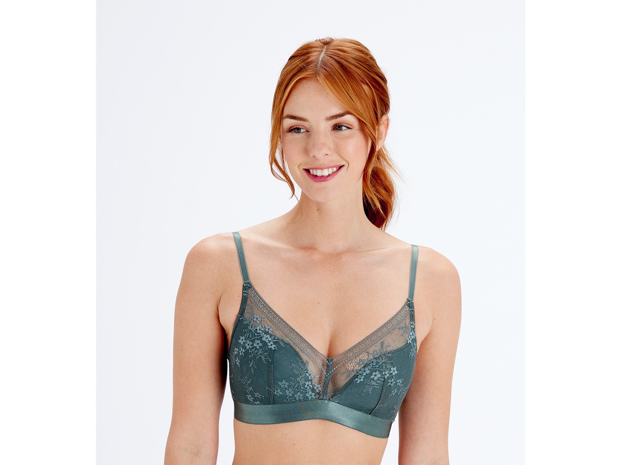 Non metal on sale underwire bras